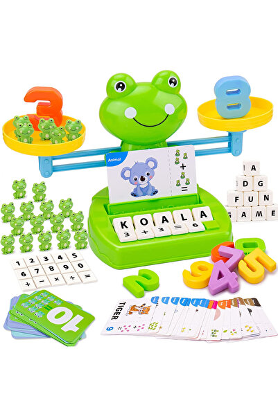 Simply Joy Jucărie educativă Montessori, Broască, Simply Joy, joc educativ pe...