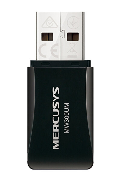 Mercusys ασύρματος USB αντάπτορας δικτύου MW300UM, 300Mbps, Ver 4.0