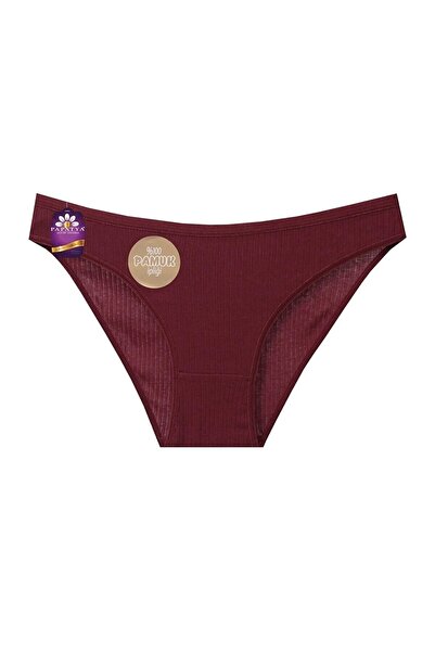 papatya lingerie سراويل داخلية قطنية أساسية من القطن المضلع، 3 قطع، مقاس 38-4...