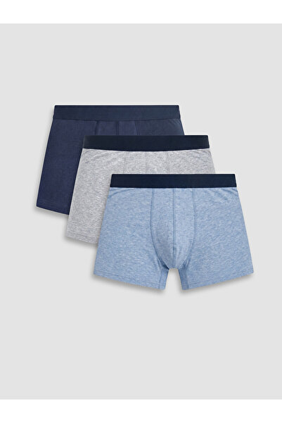 LC Waikiki Boxeri bărbați din bumbac elastic, pachet de 3