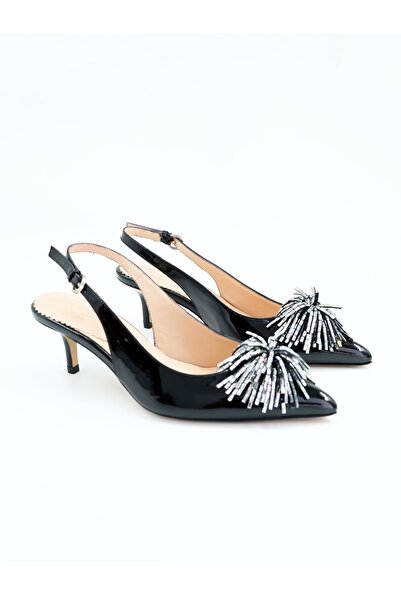 Tenau Women's Genuine Leather Shoes Black Patent Leather