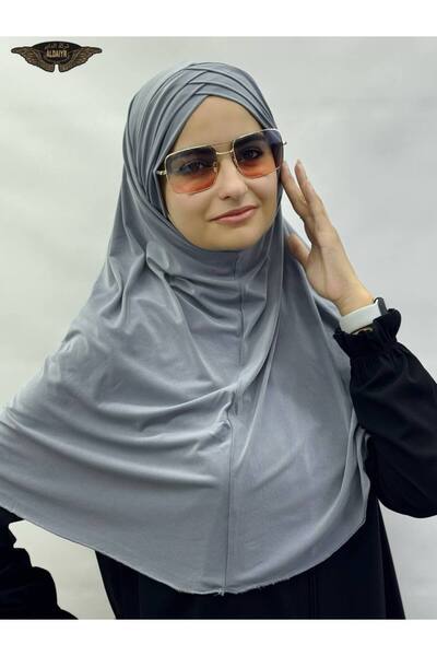ALDAIYR Sandy Fabric Ready-To-Wear Practical 3-Strap Hijab