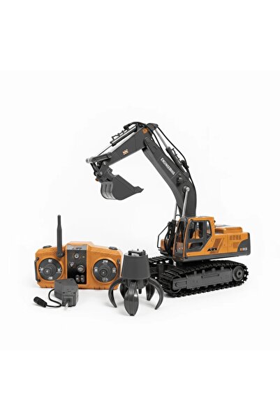 shop 14 Kanallı RC Ekskavatör 3 Başlıklı - Profesyonel Kumandalı İş Makinesi