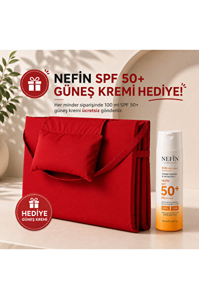Nerotex Plaj / Şezlong Minderi Yastıklı Su Geçirmez Taşıma Askılı - (Nefin Gü...