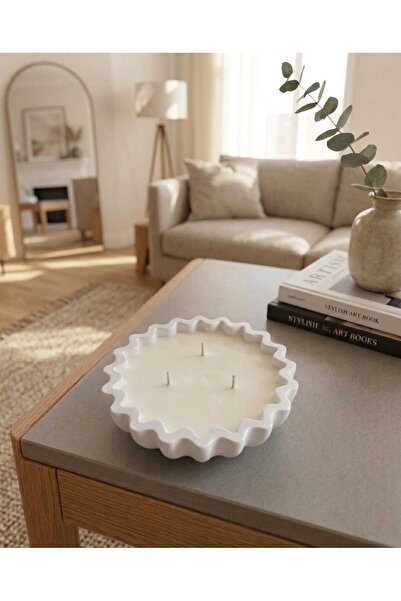 Alba Home Decor Dekoratif sunumluk mumluk takı Aksesuar tabağı