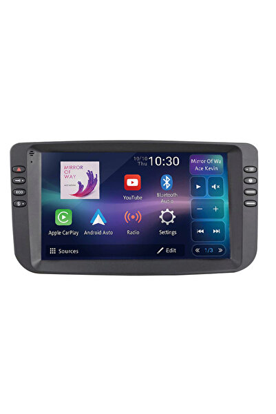 Pioneer PF97BT Fiat Punto Evo Linea 9 inç Carplay Androidauto Multimedya Sistemi