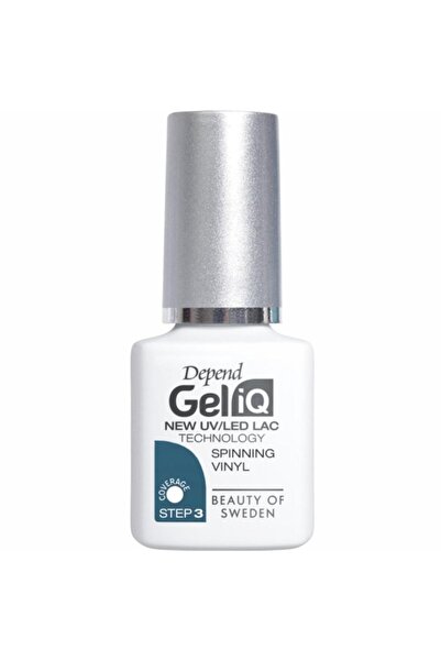 Depend Set 2 x Oja Semipermanenta Gel IQ UV LED, Spinning Vinyl, 5 ml