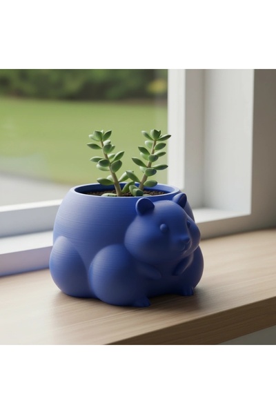OEM Mini Ghiveci Decorativ Animalut Hamster Imprimat 3D pentru Plante Mici