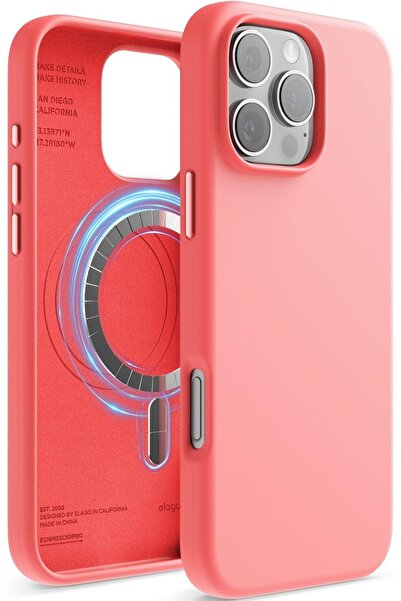 Elago Θήκη Apple iPhone 16 Pro Max - Magnetic Silicone Case Premium Σιλικόνης...