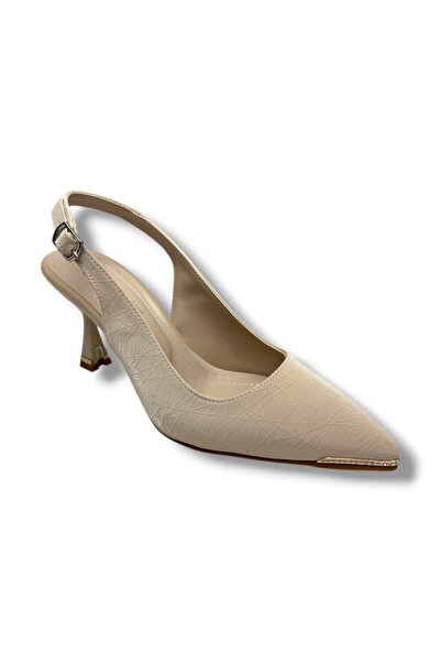 Cakgo Desire 550-26 Printed Shiny Nubuck Stone Thin Heel Women's Stiletto (8cm)