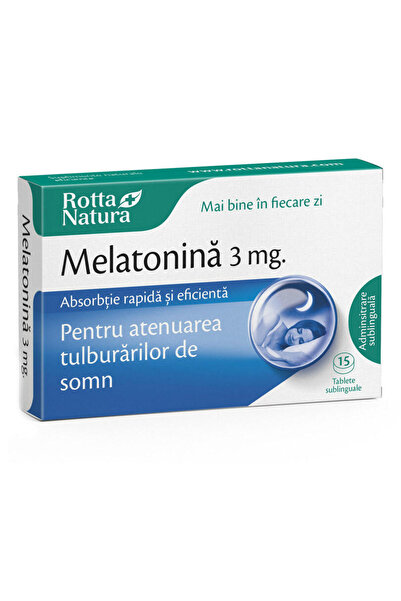 Rotta Natura Melatonina 3mg 15cpr