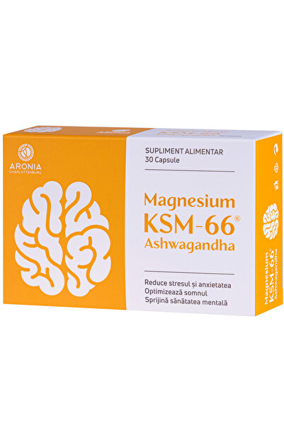Aronia Charlottenburg Magnesium + Ashwagandha KSM-66 30cps