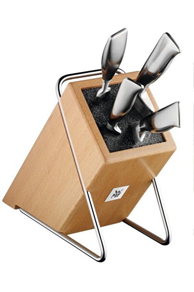 WMF Bloc cutite universal lemn fag maro negru argintiu 1880514500
