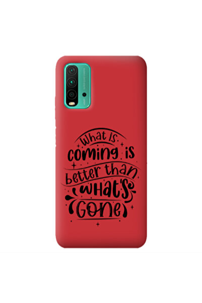 Other Xiaomi Poco M3 What is coming Red Colored Silicone TPU Θήκη