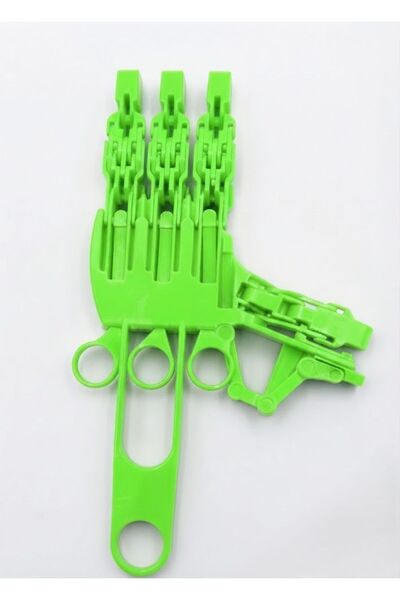 ARCANIUM Mechanical Robot Hand, Movable Catching Fun Pinching Claw (Green)