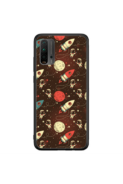 Other Xiaomi Redmi 9T Stars and astronaut Black Glossy Θήκη
