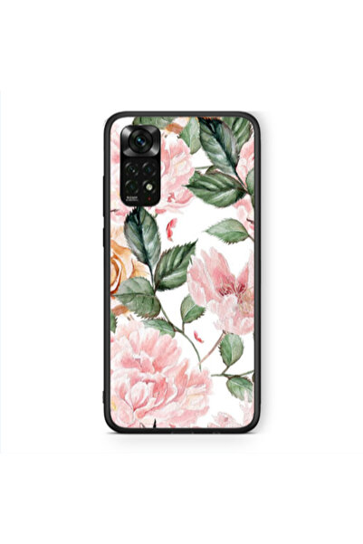 Other Xiaomi Redmi Note 11 Pro 5G Pink rose and laves Black Glossy Θήκη