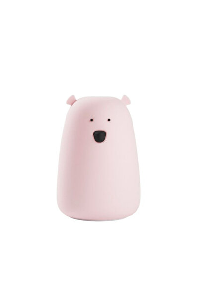 Rabbit & Friends Lampa ve veghe, Rabbit & Friends, Silicon, Roz