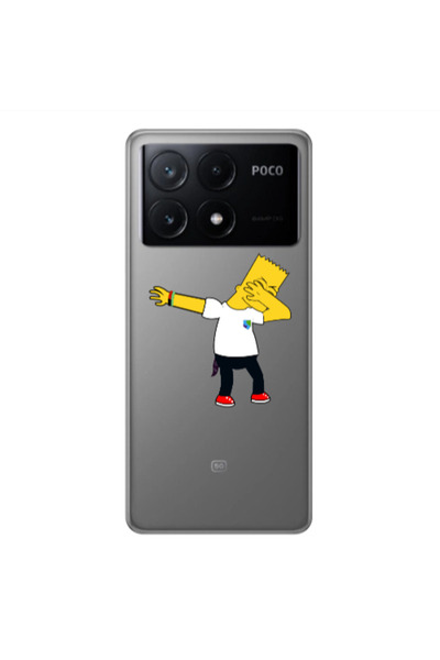 Other Xiaomi Poco X6Pro 5G Simpsons2 Transparent Silicone TPU Θήκη