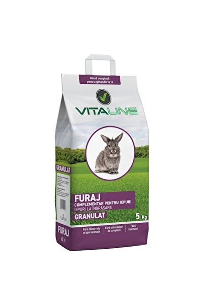 Vitaline Hrană granulată pentru iepuri, Premium, 5Kg