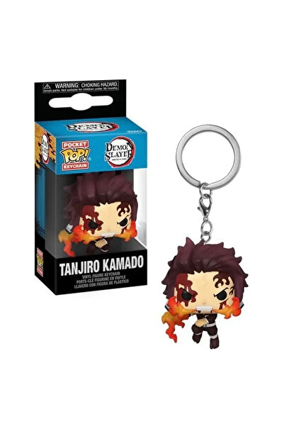 Funko Breloc POP!, model Tanjiro Kamado Demon Slayer