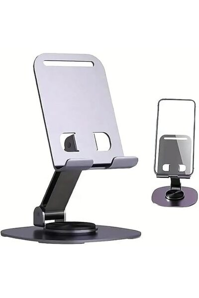 HXD Zoomlion Foldable Metal Phone & Tablet Stand – Adjustable Desktop Holder ...