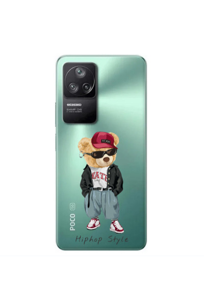 Other Xiaomi Poco F4 Hip hop style Transparent Silicone TPU Θήκη