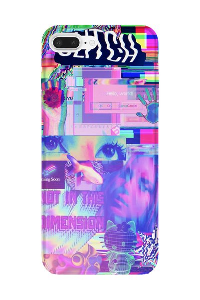 lelia حافظة هاتف شفافة مطبوعة متوافقة مع آيفون 7 بلس |   المجموعة: نيون دريم ...