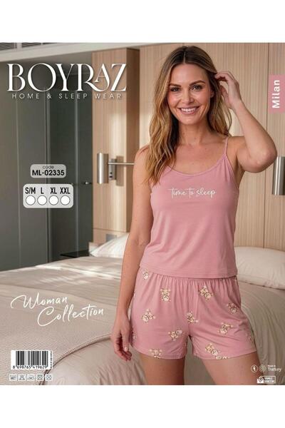 irem içgiyim Women's Shorts Pajama Set Milan Fabric New Season