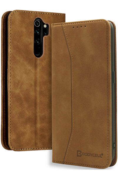 Bodycell Θήκη - Πορτοφόλι Xiaomi Redmi Note 8 Pro - Brown