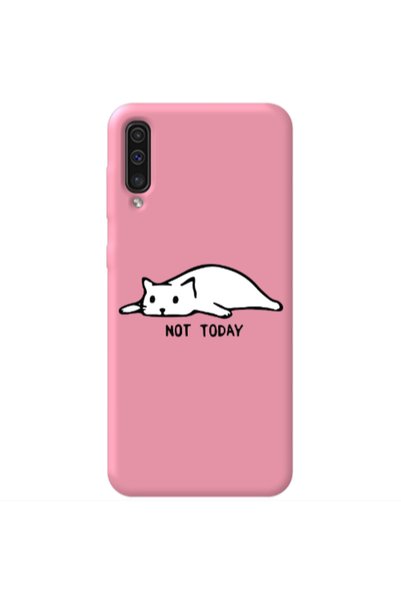 Other Samsung A70 Not Today Pink Colored Silicone TPU Θήκη