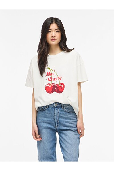 VILA Oversized T-Shirt VIVORA Rundhals