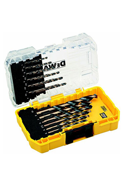 Dewalt Set de găurit negru și auriu, 19 piese