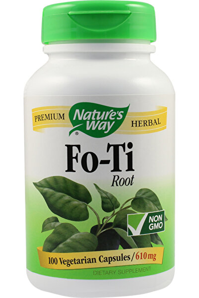Nature's Way Fo-Ti 610mg 100cps Secom,