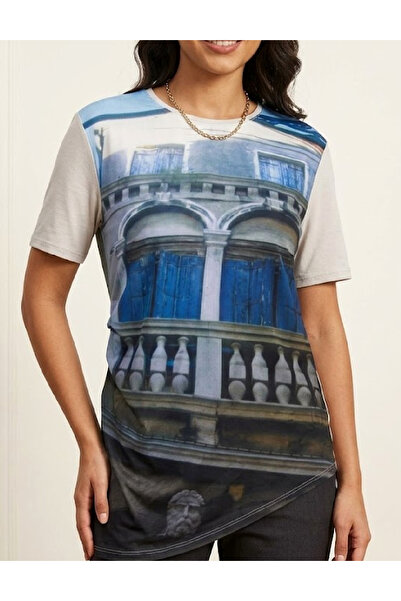Evendi Tricou, Albastru/gri
