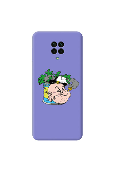 Other Xiaomi Redmi Note 9 Pro Popeye Purple Colored Silicone TPU Θήκη