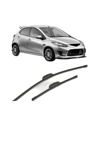 Bosch Σετ υαλοκαθαριστήρων αυτοκινήτου MAZDA 2 (DE_, DH_) από το 2007-2011, γ...