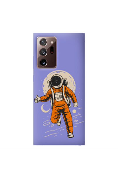 Other Samsung Note 20 Plus Hitchhike Purple Colored Silicone TPU Θήκη