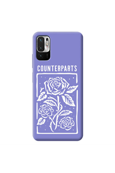 Other Xiaomi Redmi Note 10 Pro 5G Counterparts Purple Colored Silicone TPU Θήκη