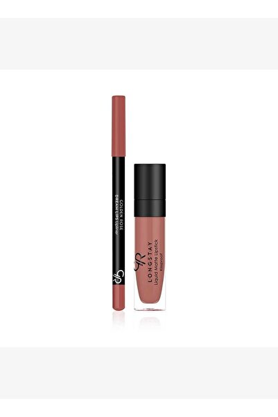 Golden Rose Matte Lipkit Warm Nude