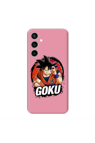 Other Samsung S24 FE Dragon Ball Pink Colored Silicone TPU Θήκη