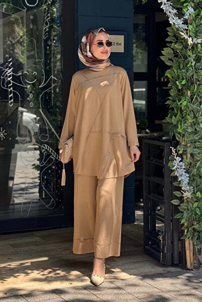 Invee Pantalonlu Takım 7111 Camel