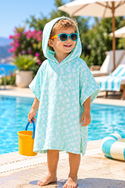 MAMA PADRE Müslin Çocuk ve Bebek Panço Unisex Model - Bebek & Çocuk Plaj ve B...