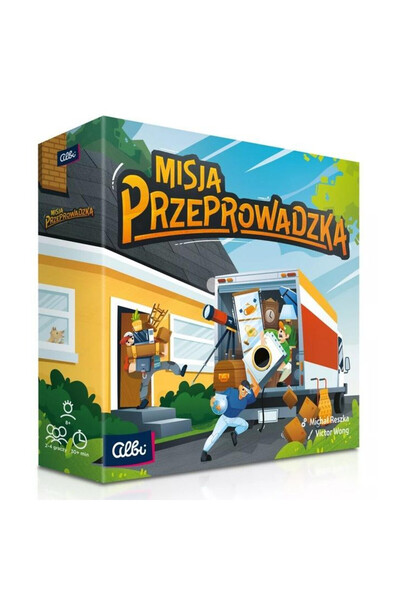 Albi Joc de societate / joc familial Misja Przeprowadzka, pentru 2-4 jucatori...