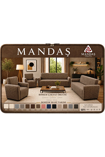 Mandaş Bohemian Stretch Maxi Set Wide Range of Uses Kakoa 3+3+1+1