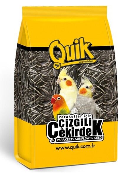 Quik Sultan Papağanı Paraket Çekirdeği 500 gr x 3 Adet