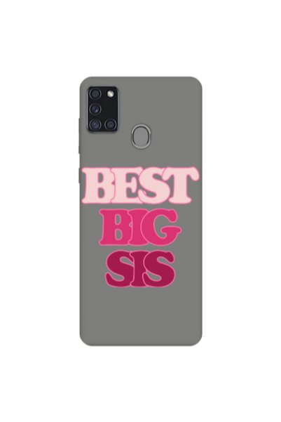 Other Samsung A21S Be Creative Grey Colored Silicone TPU Θήκη