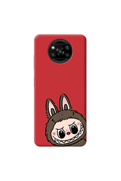 Other Xiaomi Poco X3 /X3 Pro Labubu7 Red Colored Silicone TPU Θήκη