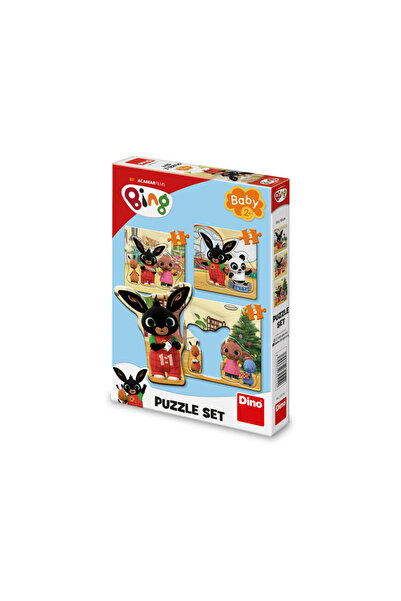 Dino Bing puzzle pentru bebelusi 3-5 ani