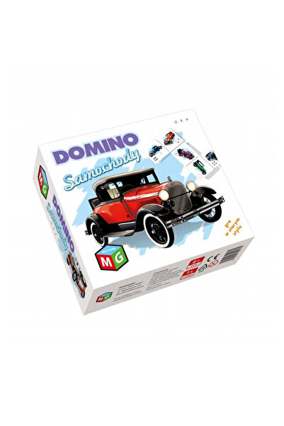 Multigra Joc de familie Domino Multigra, Masini in stil vechi, 28 Piese, Mult...